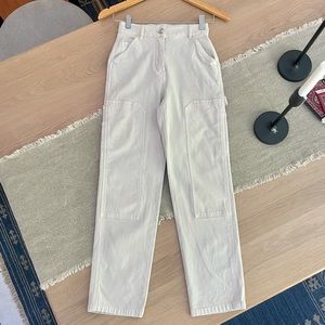Aritzia high waisted utility pants